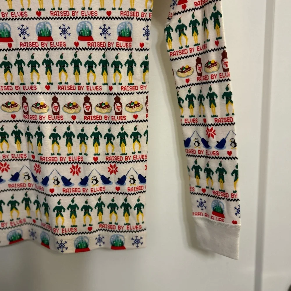 Hanna Andersson Kids Elf Collaboration PJ Top